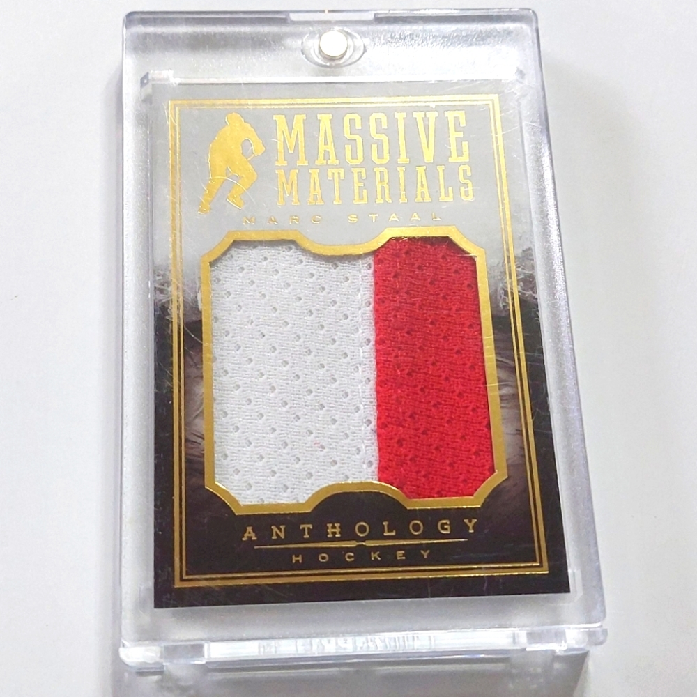 Marc Staal Game-Worn Panini Massive Materials Anothology 2014/15 Rangers